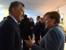 El Presidente se reunió con Angela Merkel