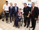 Michetti visitó en Israel una residencia de estimulación temprana