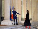 Con Brigitte Macron, Juliana Awada concluyó su agenda de reuniones en la gira por Europa