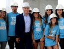 El presidente Macri recorrió las obras del Parque Olímpico  