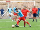 El Presidente jugó un picado en la cancha de mayor altitud del país