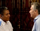 Macri recibió al policía que protegió de un violento asalto a un turista en La Boca