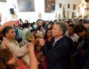 El Presidente participó de las celebraciones por la Virgen de la Candelaria