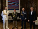 El presidente Macri saludó a los tres nuevos edecanes