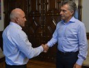 Macri recibió a Roque Garay y le aseguró que la muerte de su hijo no va a quedar impune