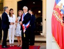 Juliana Awada participó de la asunción de Piñera en Chile