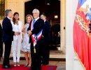 Juliana Awada participó de la asunción de Piñera en Chile