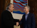 El Presidente recibió al CEO mundial de Fiat Chrysler Automobiles