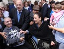 Michetti participó en actividades de discapacidad en Mar del Plata