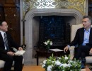 El Presidente recibió al vicepresidente de la compañía china CRCC