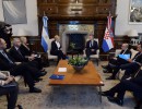 Macri recibió a la presidenta de Croacia