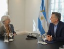 El presidente Macri recibió a la directora del FMI, Christine Lagarde