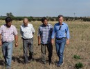 El Presidente visitó a una familia entrerriana de productores agropecuarios afectada por la sequía