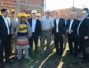 El Presidente observó el avance de obras de un complejo de viviendas en Corrientes