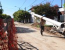 Comenzaron obras de hábitat en tres barrios de la capital mendocina