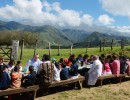 Macri visitó una escuela de montaña en Tucumán