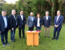 Mauricio Macri visitó la Garganta del Diablo