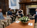 El Presidente recibió a emprendedores que crearon una aplicación de realidad virtual para dejar de fumar