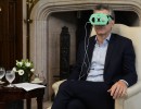 El Presidente recibió a emprendedores que crearon una aplicación de realidad virtual para dejar de fumar