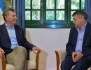 El presidente Mauricio Macri con el gobernador del Chaco, Domingo Peppo