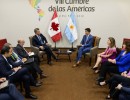 Canadá invitó a la Argentina como observador de la reunión del G7