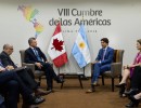 Canadá invitó a la Argentina como observador de la reunión del G7