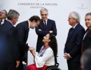 Michetti recibió a Rajoy en el Congreso