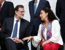 Michetti recibió a Rajoy en el Congreso