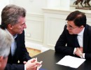 El presidente Macri recibió al titular de Editorial Perfil