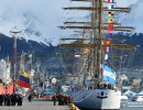 La fragata Libertad, rumbo a Chile en el marco del encuentro Velas Latinoamérica