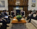 El presidente Macri recibió al canciller de Japón