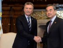 Macri abogó en favor de ampliar y reforzar los vínculos comerciales con China