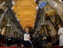 El Presidente asistió al Tedeum en la Catedral Metropolitana por el 25 de Mayo