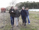 El presidente Macri visitó a un productor agropecuario de Tandil