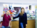 Juliana Awada visitó la Maternidad Santa Rosa