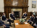 Macri tuvo una reunión con autoridades de la empresa mexicana Rotoplas