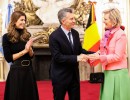 El Presidente recibió a la princesa Astrid de Bélgica
