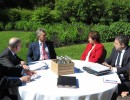 Macri mantuvo un encuentro con la directora ejecutiva del Banco Mundial