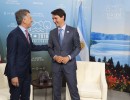 El Presidente mantuvo una audiencia con el primer ministro de Canadá