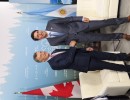 El Presidente mantuvo una audiencia con el primer ministro de Canadá