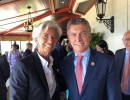 El presidente Macri se reunió con la directora gerente del FMI