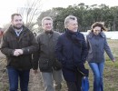 El presidente Macri visitó a un productor agropecuario de Tandil