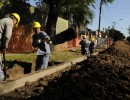 Nuevas obras de infraestructura urbana en cuatro barrios de la ciudad de Rosario