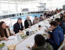 Macri compartió un encuentro con los trabajadores del Parque Olímpico porteño
