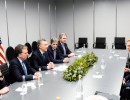 El Presidente mantuvo un encuentro con el secretario del Tesoro de EE.UU.