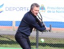 El presidente Macri mantuvo un encuentro con tenistas en el Cenard