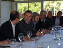 El presidente Macri recibió en Olivos a intendentes de Santa Fe