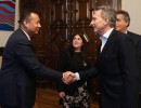 Macri recibió al CEO del conglomerado chino Fosun Infraestructure Group