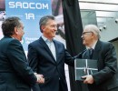El presidente Macri anunció el lanzamiento del satélite Saocom 1A