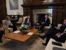 El presidente Macri recibió al CEO de Visa Inc, Alfred Kelly